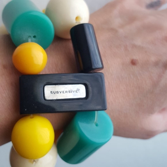 🌙Chunky Subversive Double Bracelet - Picture 5 of 11